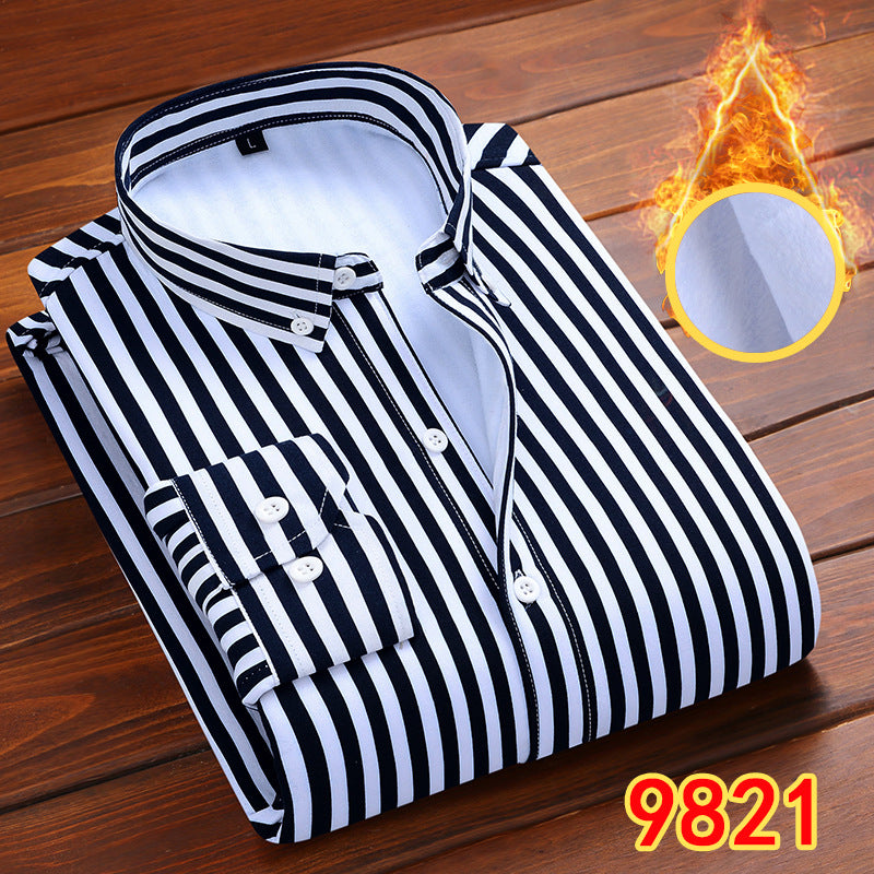 Fleece-Lined Plaid Flannel Cardigan Shirt – Hidden Picks Online