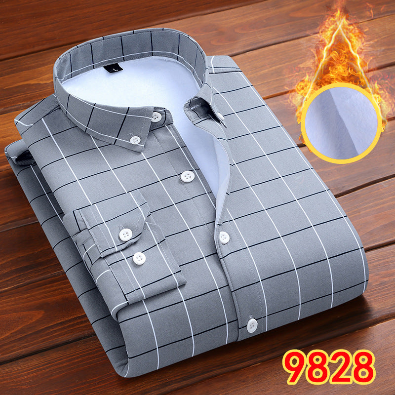 Fleece-Lined Plaid Flannel Cardigan Shirt – Hidden Picks Online