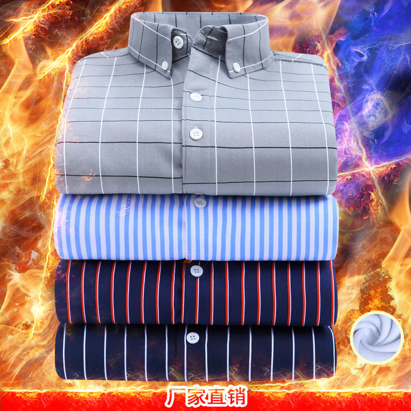 Fleece-Lined Plaid Flannel Cardigan Shirt – Hidden Picks Online
