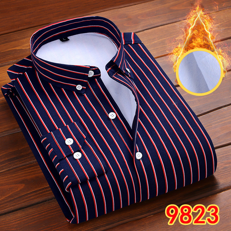 Fleece-Lined Plaid Flannel Cardigan Shirt – Hidden Picks Online