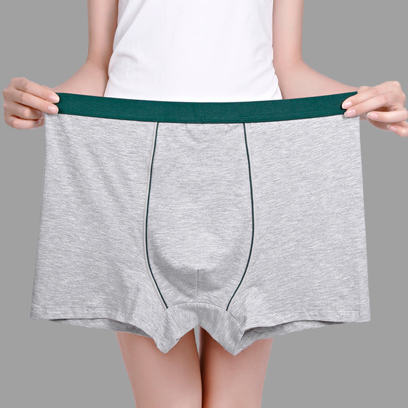 Plus-Size 3D Seamless Cotton Boxer Shorts – Hidden Picks Online