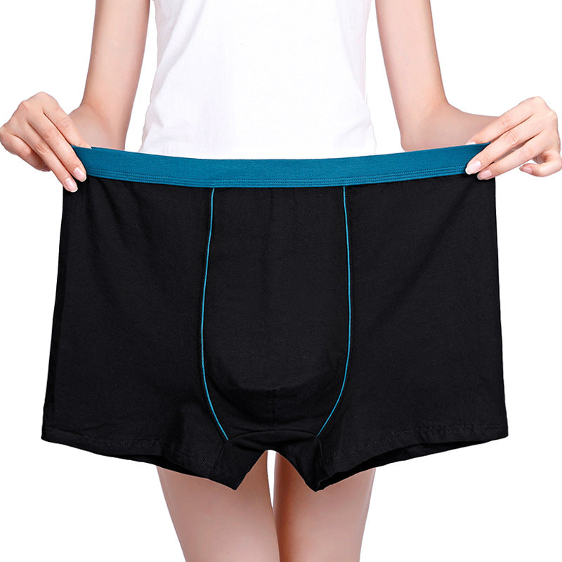 Plus-Size 3D Seamless Cotton Boxer Shorts – Hidden Picks Online