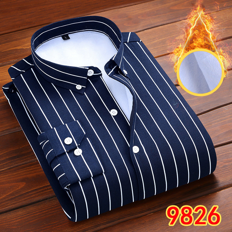 Fleece-Lined Plaid Flannel Cardigan Shirt – Hidden Picks Online
