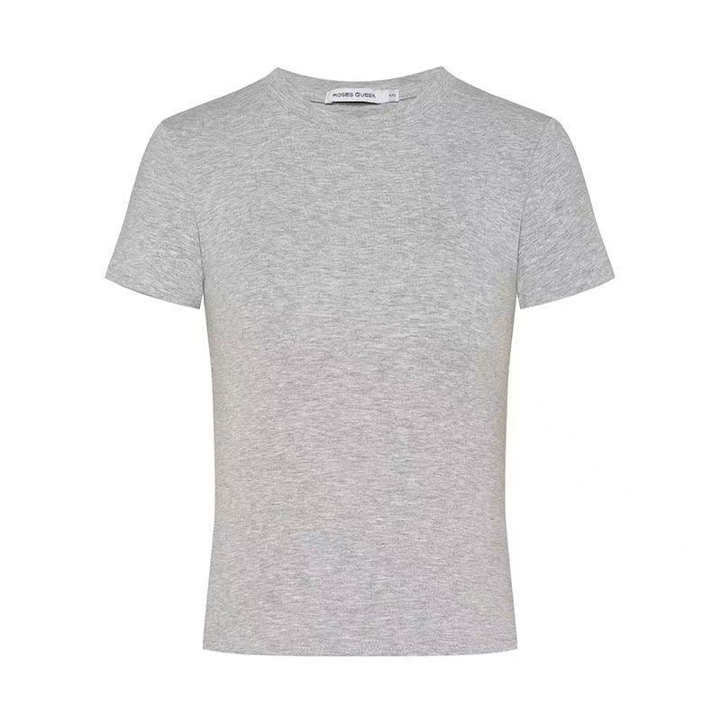 Straight-Shoulder Sculpting Short-Sleeve Top – Hidden Picks Online