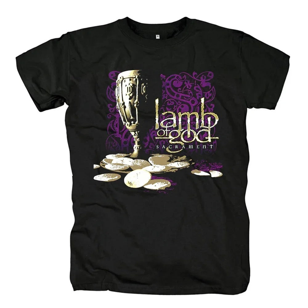 Lamb of God Heavy Metal Band Graphic Tee – Hidden Picks Online