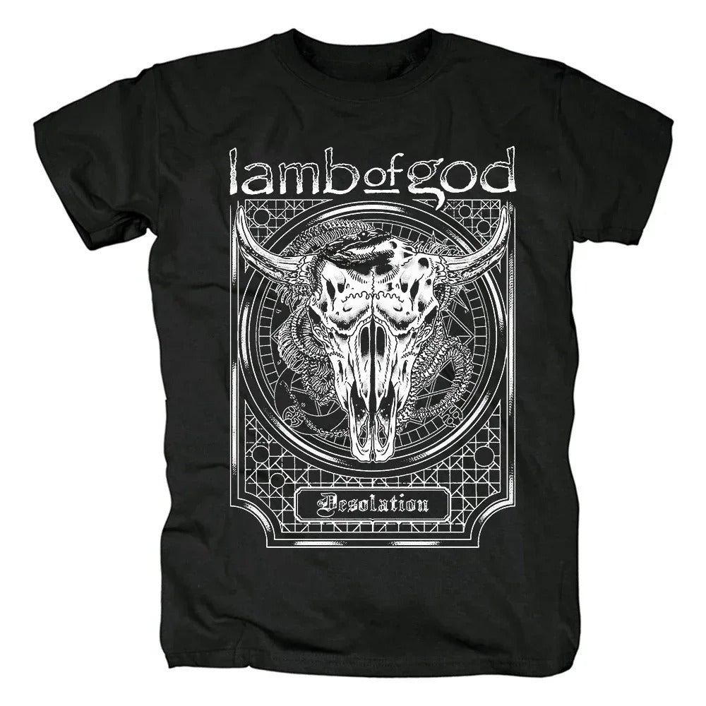 Lamb of God Heavy Metal Band Graphic Tee – Hidden Picks Online