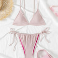 Back-Buckle Halter Sexy Two-Piece Bikini – Hidden Picks Online