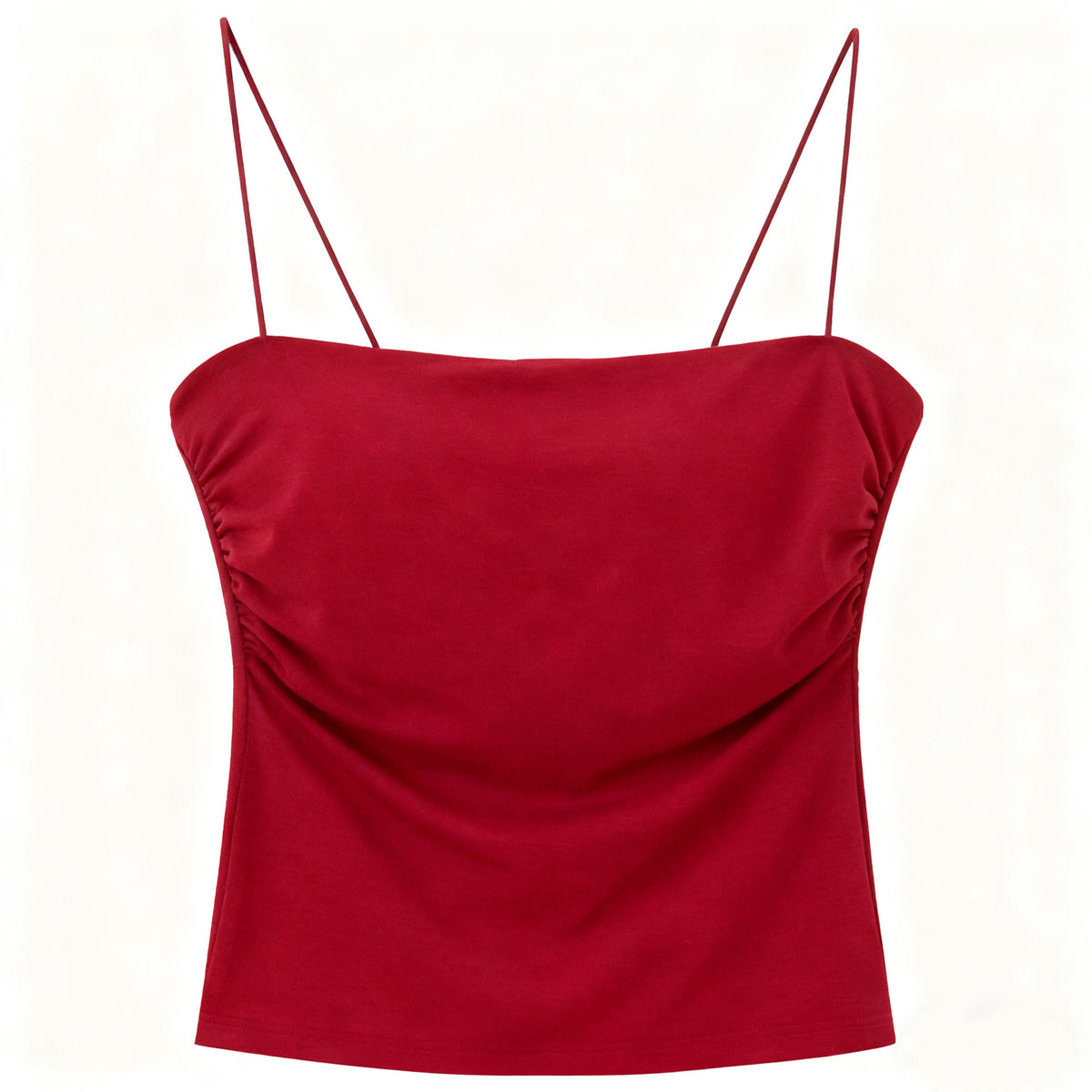 Built-In Bra Pleated Camisole – Summer Essential – Hidden Picks Online