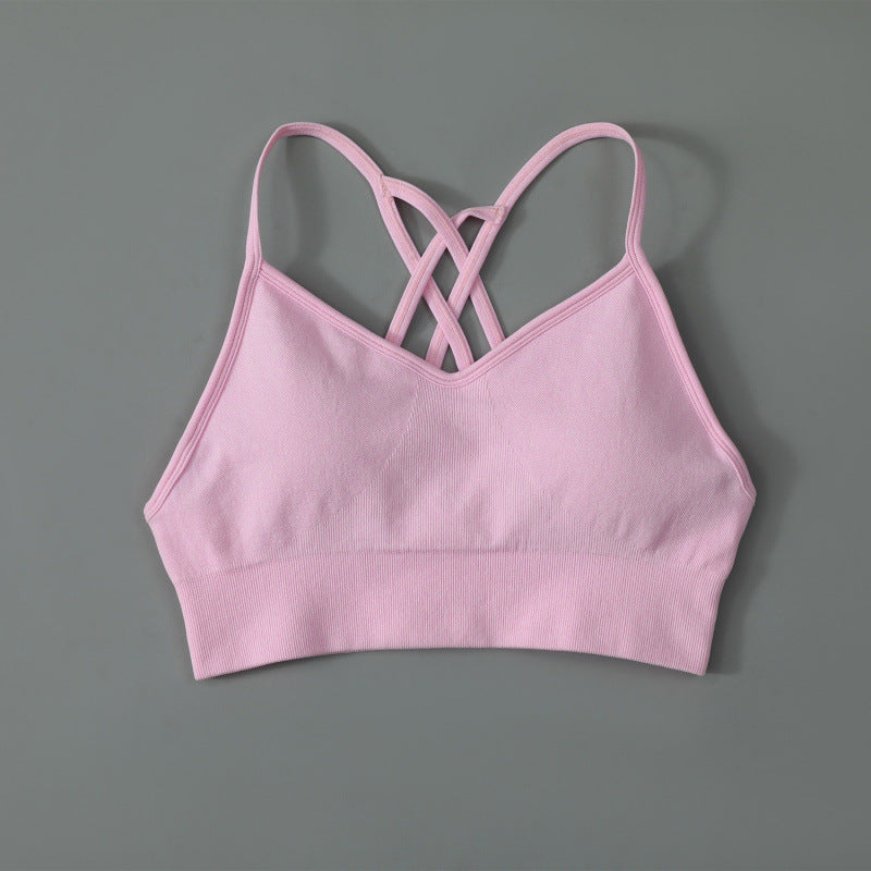 High-Waist Yoga Set – Short Sleeve Top & Hip Pants – Hidden Picks Online