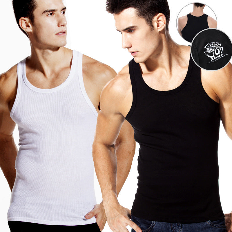Slim-Fit Sleeveless Cotton Gym Tank Top – Hidden Picks Online