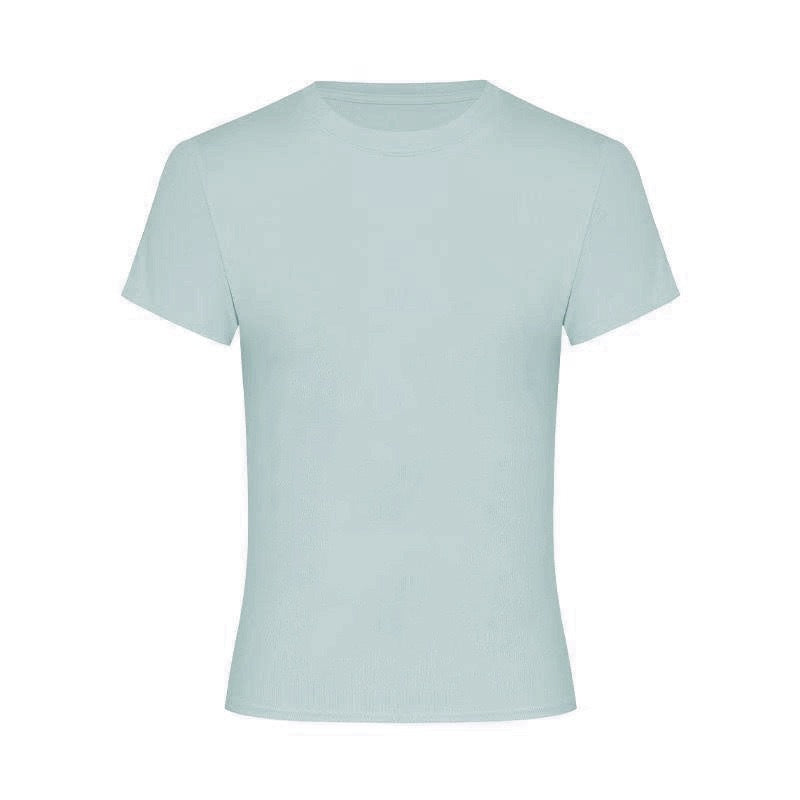 Straight-Shoulder Sculpting Short-Sleeve Top – Hidden Picks Online