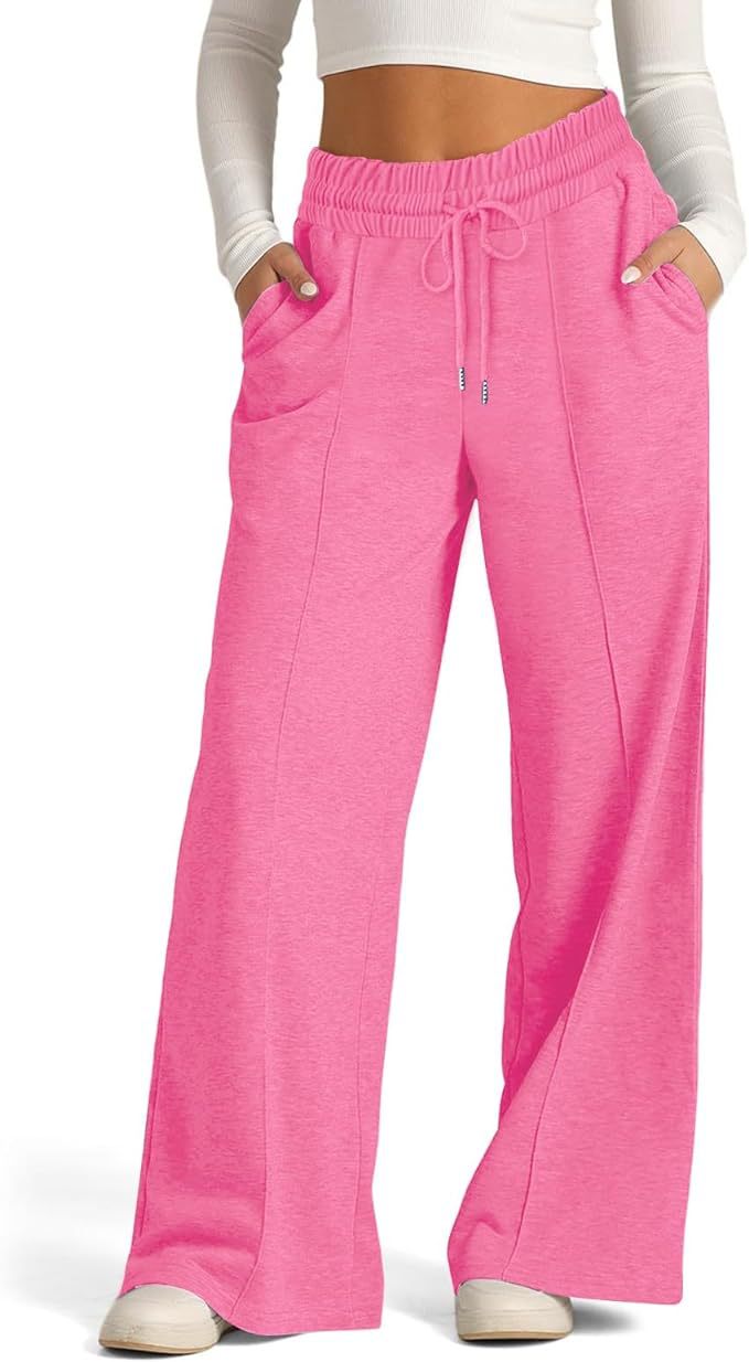 Casual Wide-Leg Drawstring Sweatpants – Hidden Picks Online