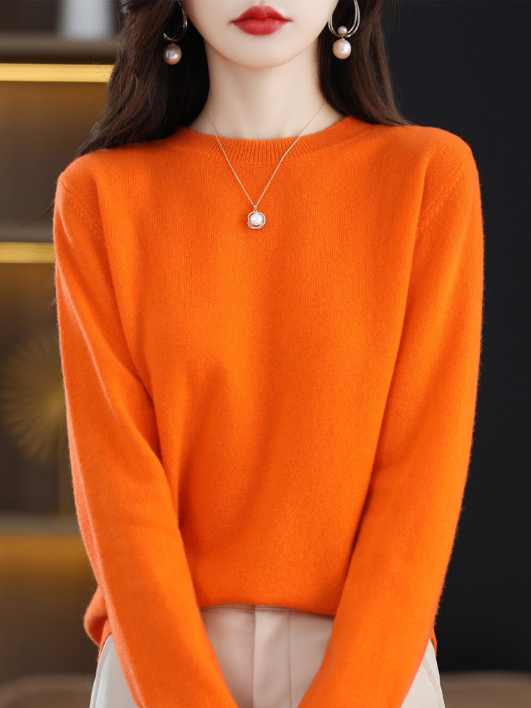 Korean Slim-Fit Ribbed Knit Pullover – Hidden Picks Online