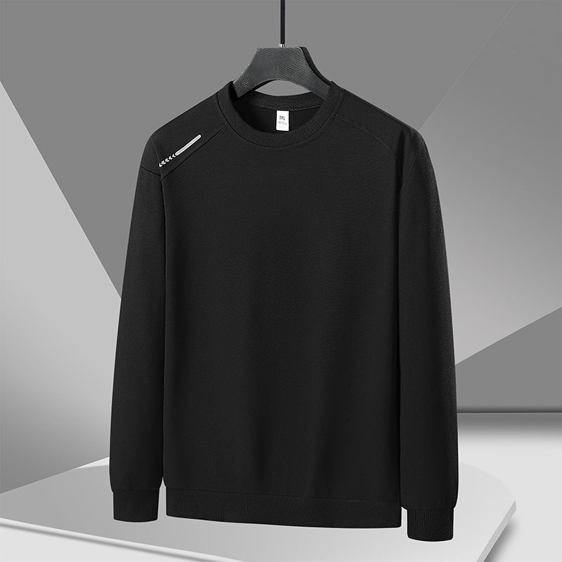 Round-Neck Long-Sleeve Base Sweatshirt – Hidden Picks Online