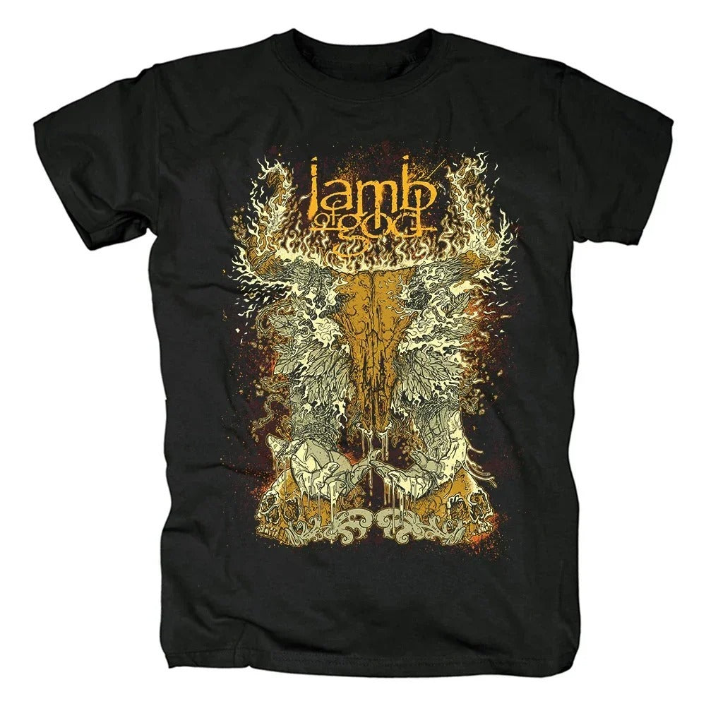 Lamb of God Heavy Metal Band Graphic Tee – Hidden Picks Online