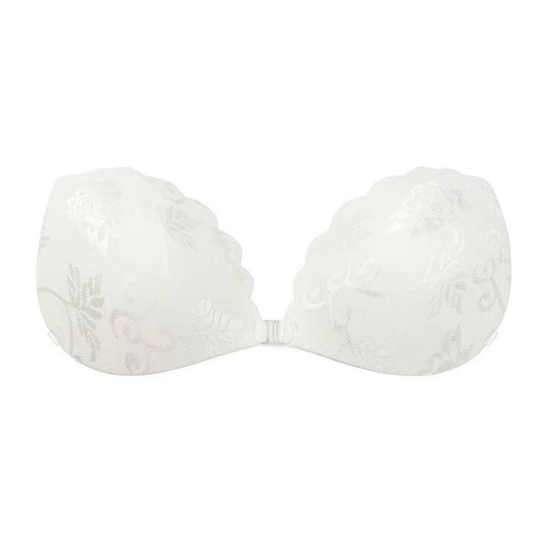 Silicone Chest Stickers Small Chest Large Sling Women's Wedding Dress Invisible Bra Flat Chest Gathering Upper Bracing Thin Breast Stickers Wholesale