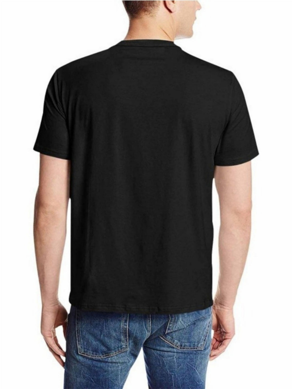 Cotton Round-Neck Letter Print Casual Tee – Hidden Picks Online