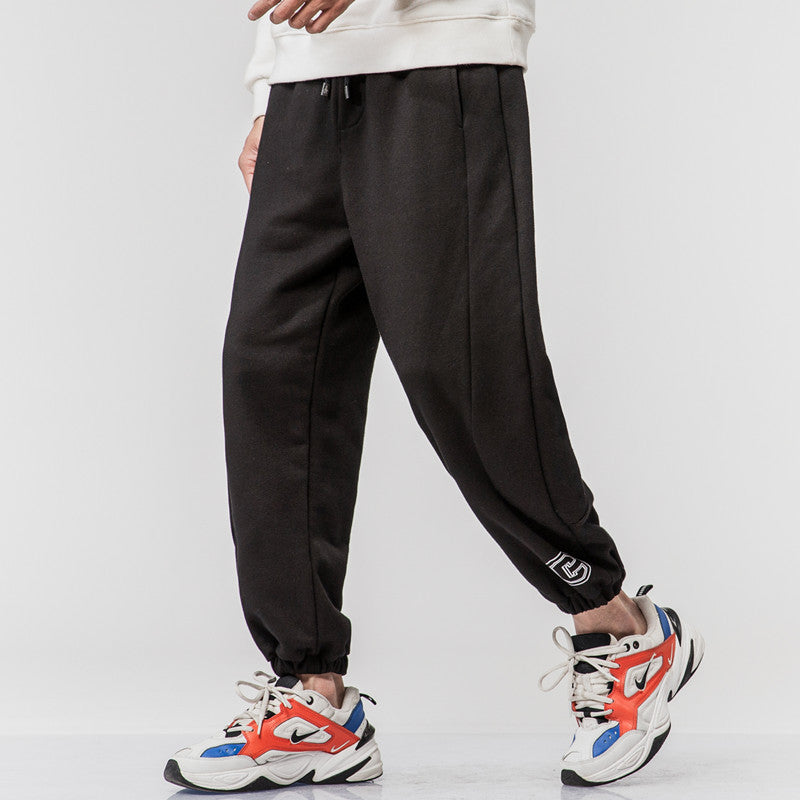 Plus-Size Tapered Spliced Sweatpants – Hidden Picks Online