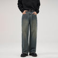 Vintage Tie-Dye Washed Loose Wide-Leg Jeans – Hidden Picks Online