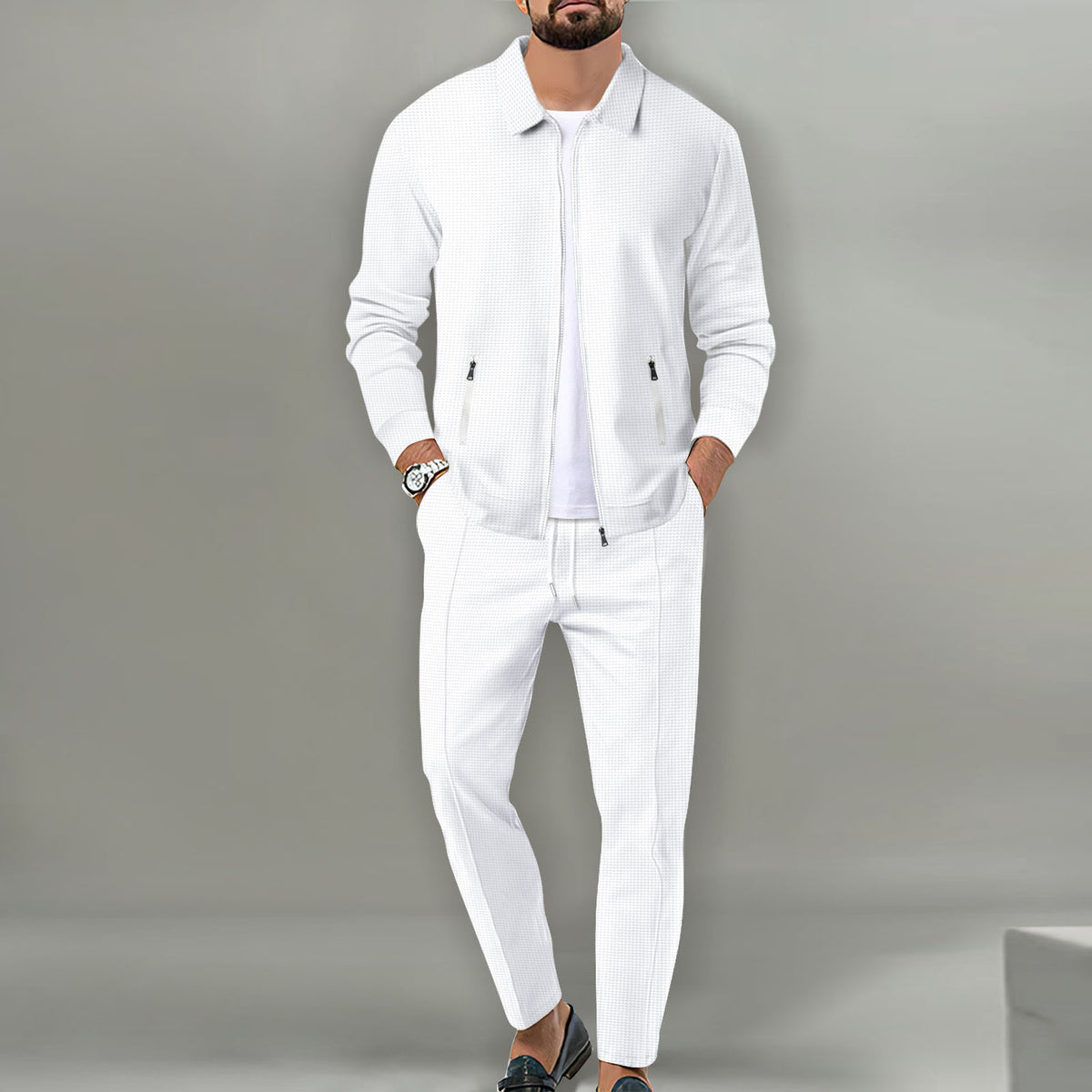 Men's Casual Sports Two-Piece Tracksuit Set – Hidden Picks Online