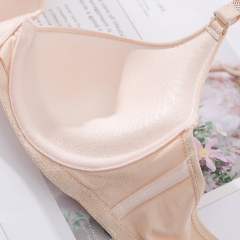 Upper-Thin Lower-Thick Gather Seamless Bra – Hidden Picks Online