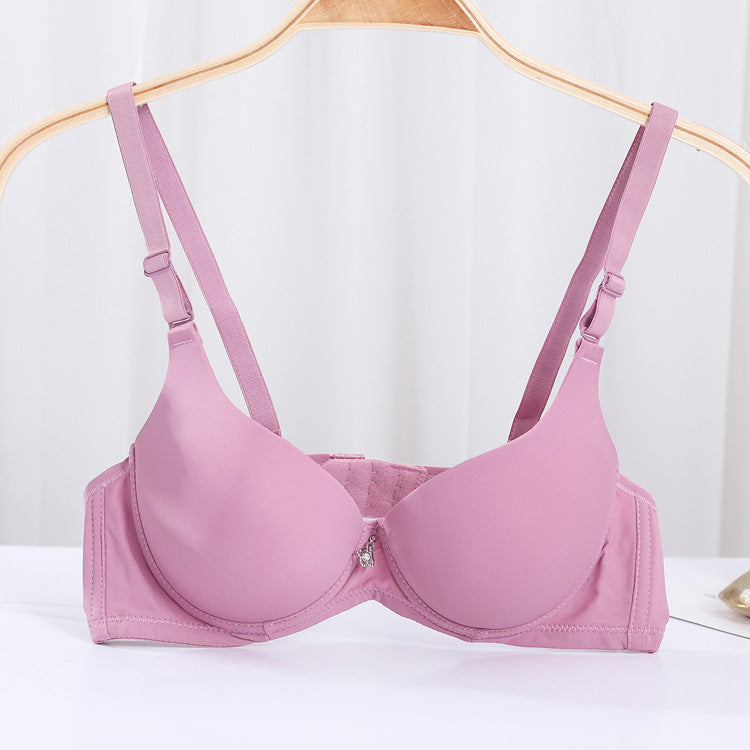 Upper-Thin Lower-Thick Gather Seamless Bra – Hidden Picks Online