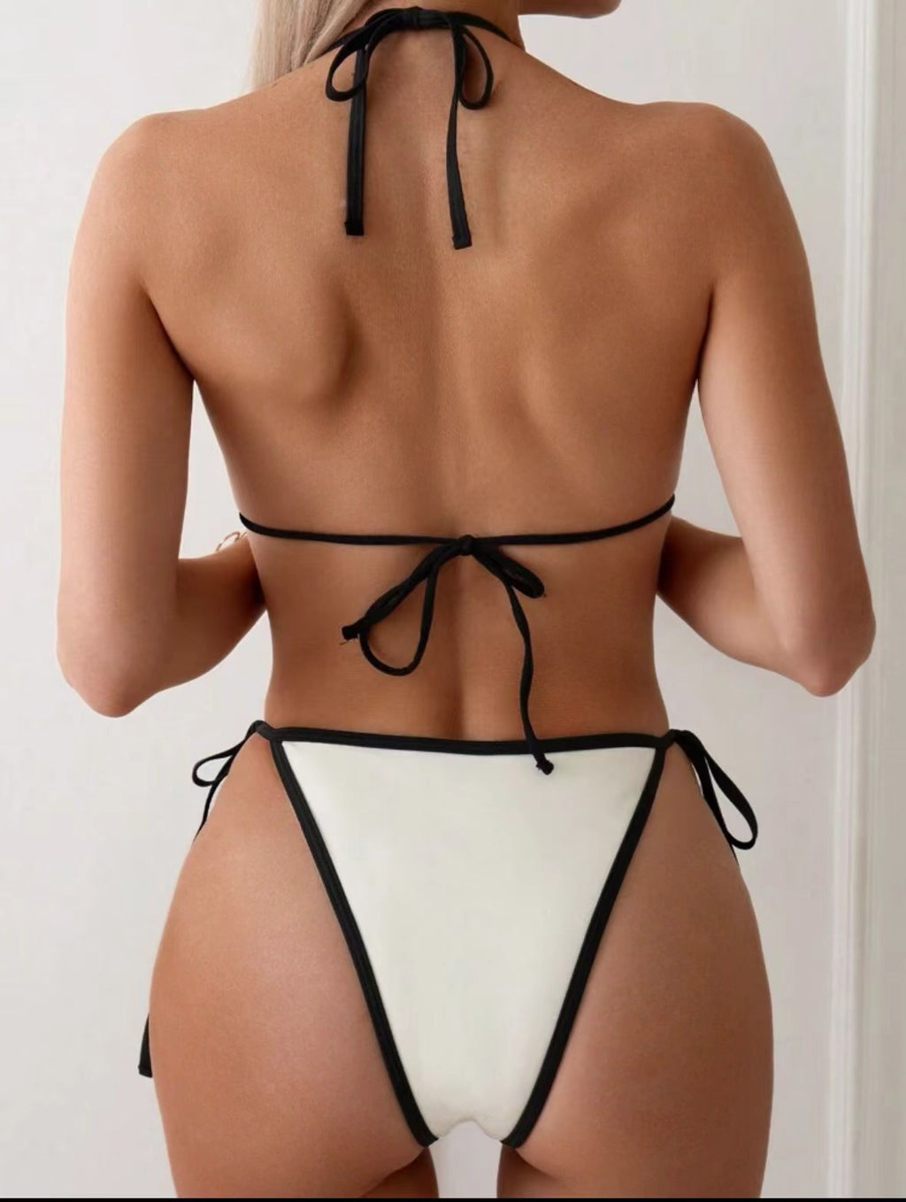 Drawstring Strap Split Bikini – In Stock – Hidden Picks Online