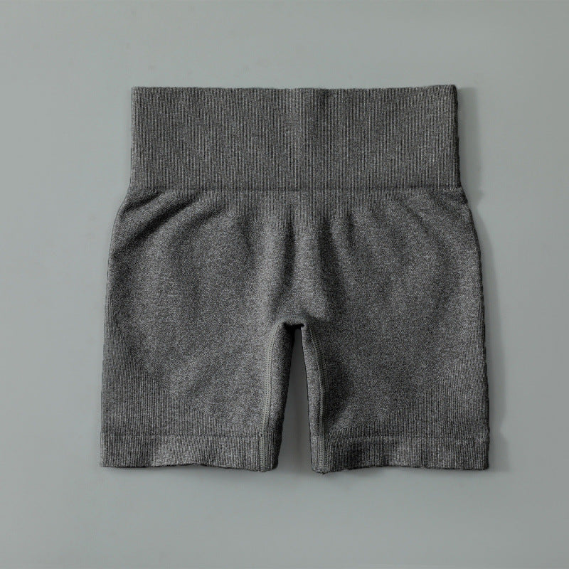 High-Waist Yoga Set – Short Sleeve Top & Hip Pants – Hidden Picks Online