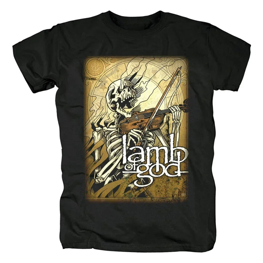 Lamb of God Heavy Metal Band Graphic Tee – Hidden Picks Online