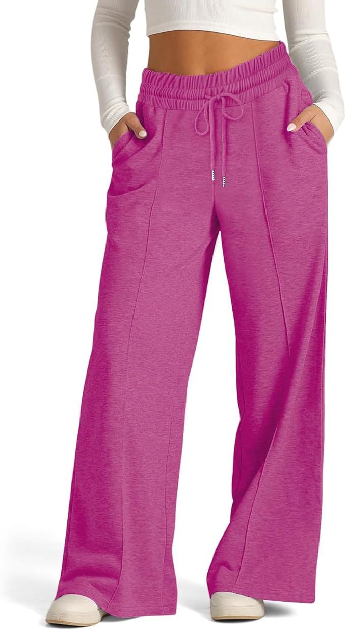 Casual Wide-Leg Drawstring Sweatpants – Hidden Picks Online