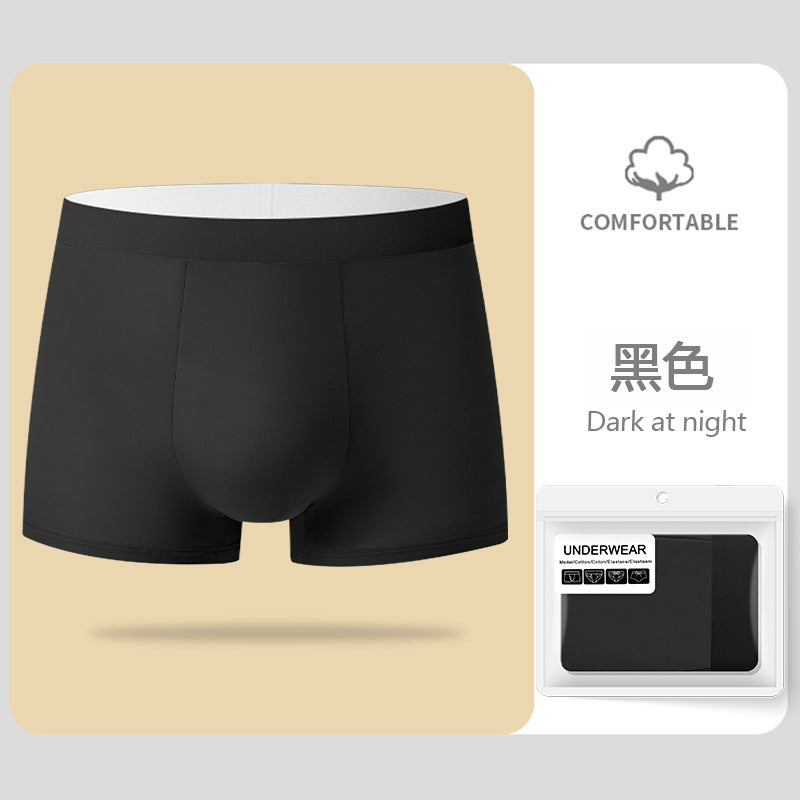 Ice Silk Thin Breathable Mid-Waist Boxer Shorts – Hidden Picks Online