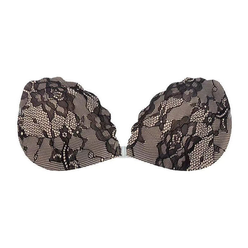 Silicone Chest Stickers Small Chest Large Sling Women's Wedding Dress Invisible Bra Flat Chest Gathering Upper Bracing Thin Breast Stickers Wholesale