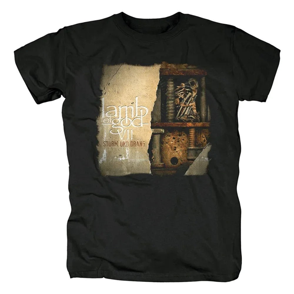 Lamb of God Heavy Metal Band Graphic Tee – Hidden Picks Online