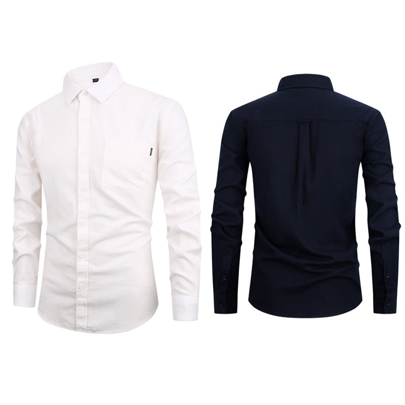Men's High-End Flannel Long-Sleeve Casual Shirt – Hidden Picks Online