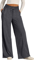 Casual Wide-Leg Drawstring Sweatpants – Hidden Picks Online
