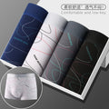 [New Explosions] Men's Underwear Men's Boxer Youth Mid-Waist Boxer Male plus size Shorts Shorts Head