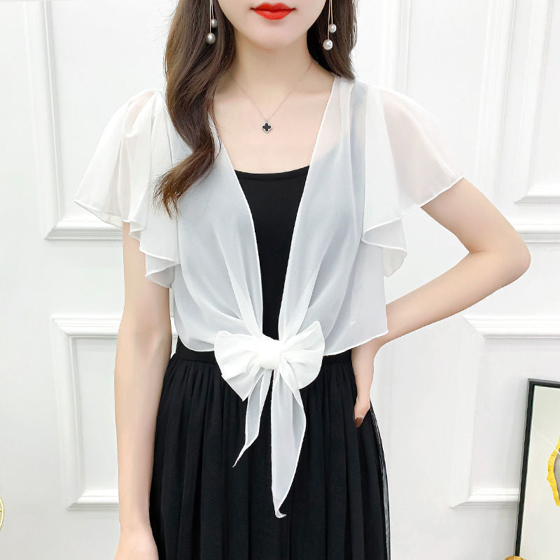 Lightweight Chiffon Sun-Shield Cardigan – Hidden Picks Online