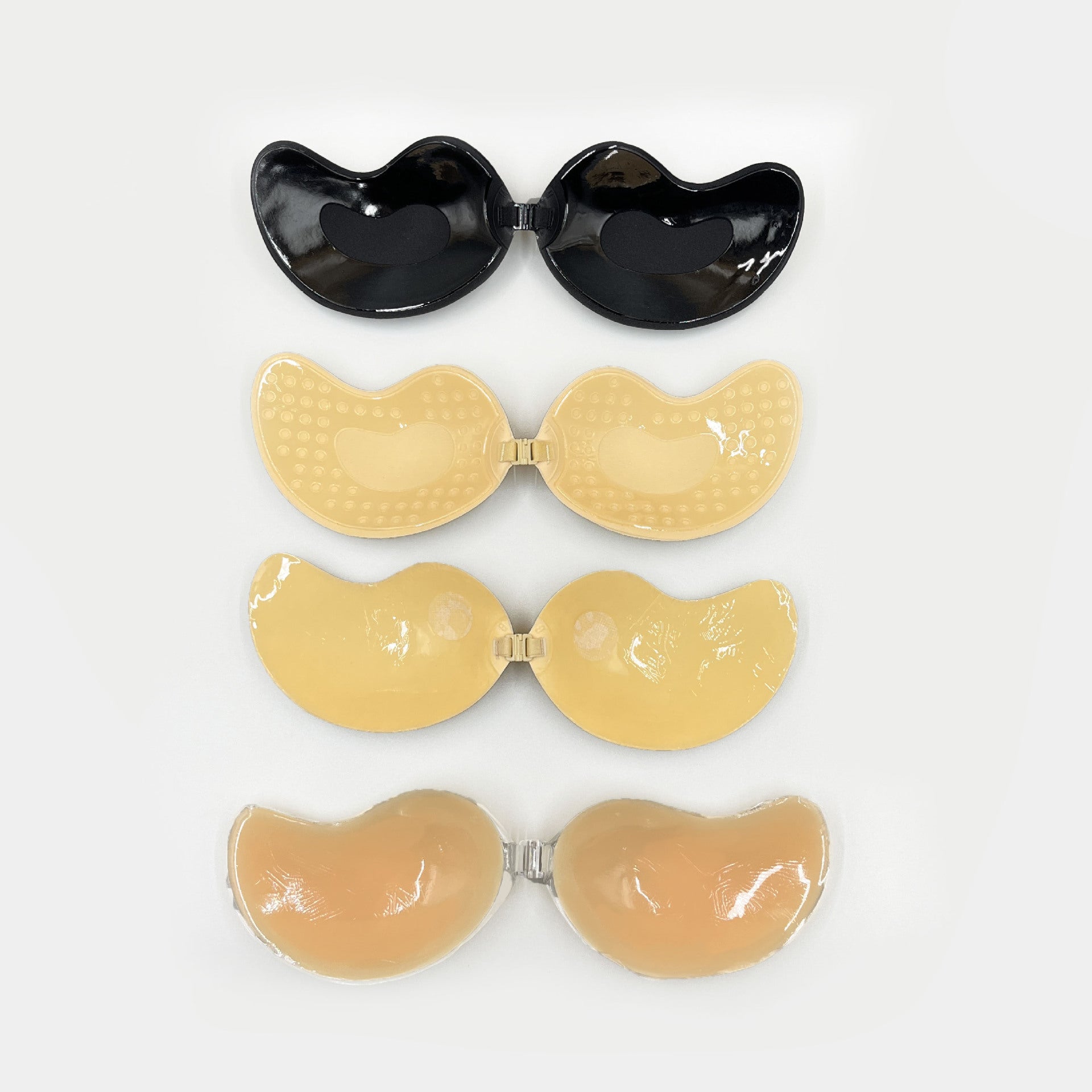 Silicone Chest Stickers Small Chest Large Sling Women's Wedding Dress Invisible Bra Flat Chest Gathering Upper Bracing Thin Breast Stickers Wholesale