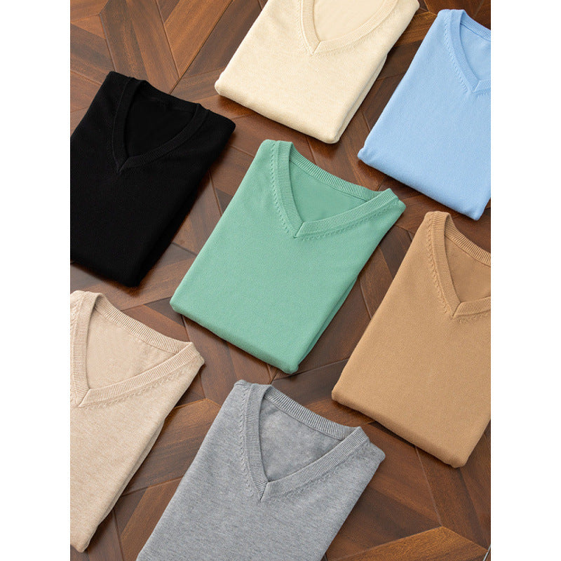 V-Neck Loose Knit Plus-Size Sweater – Hidden Picks Online