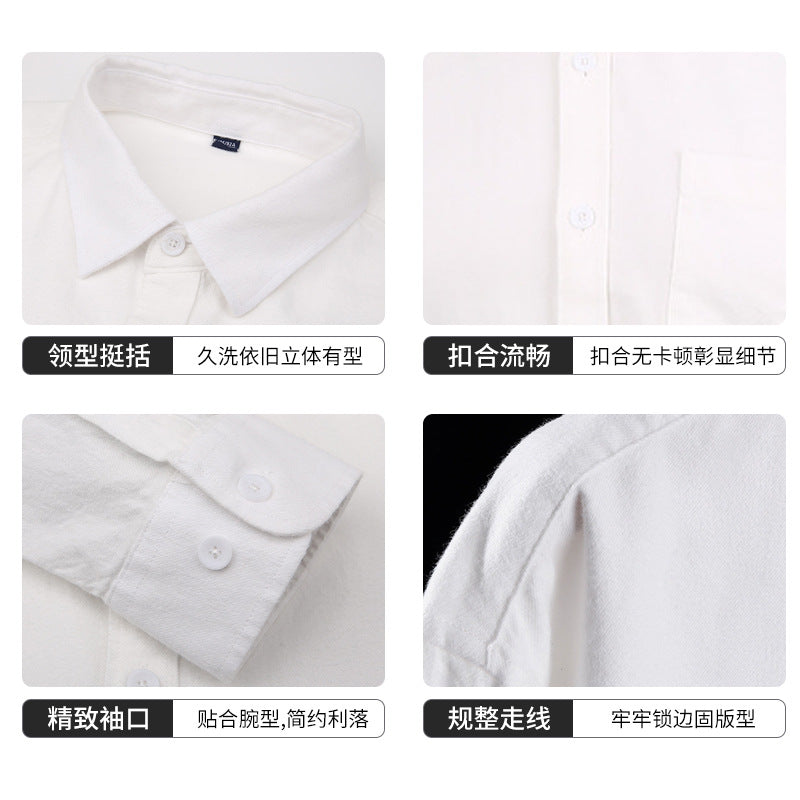 Men's High-End Flannel Long-Sleeve Casual Shirt – Hidden Picks Online
