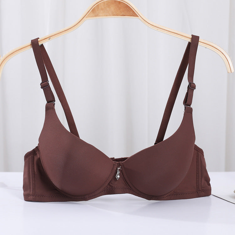 Upper-Thin Lower-Thick Gather Seamless Bra – Hidden Picks Online