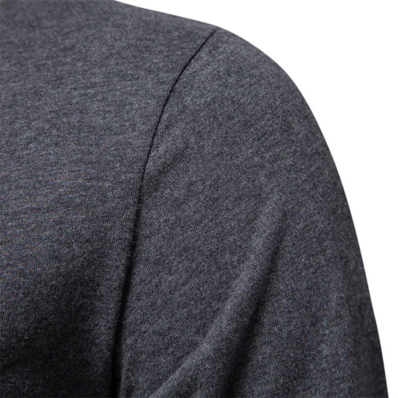Pure Cotton Letter Print Long-Sleeve Base Shirt – Hidden Picks Online
