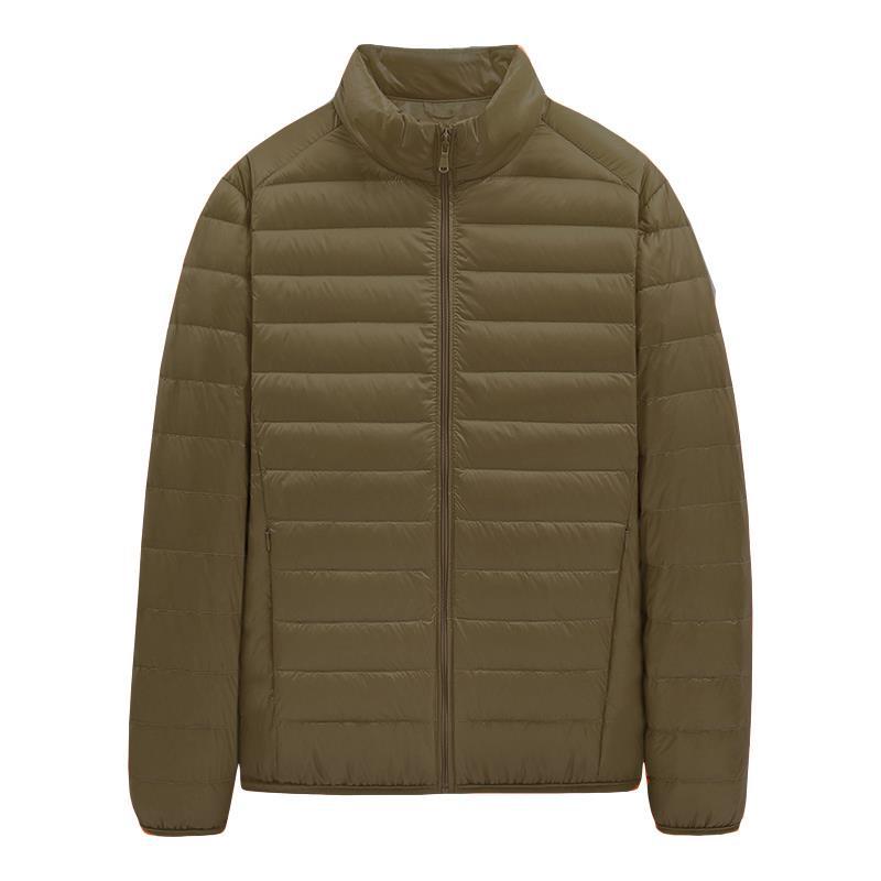 2026 New Men's down Cotton Jacket, Youth Solid Color Cotton Coat, in Stock, Lightweight, Large Size Men's Clothing, One-Piece Drop Shipping