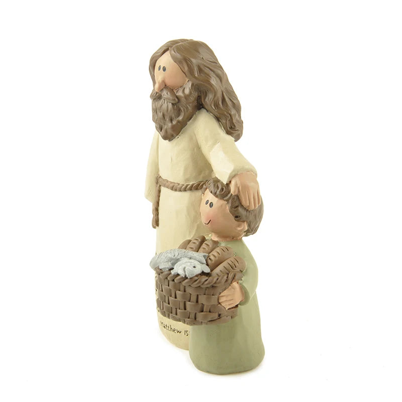 Shepherd’s Blessing Resin Figurine – Christian Housewarming & Church Gift
