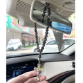 33-Bead Jesus Prayer Rosary – Stainless Steel Car Pendant & Hanging