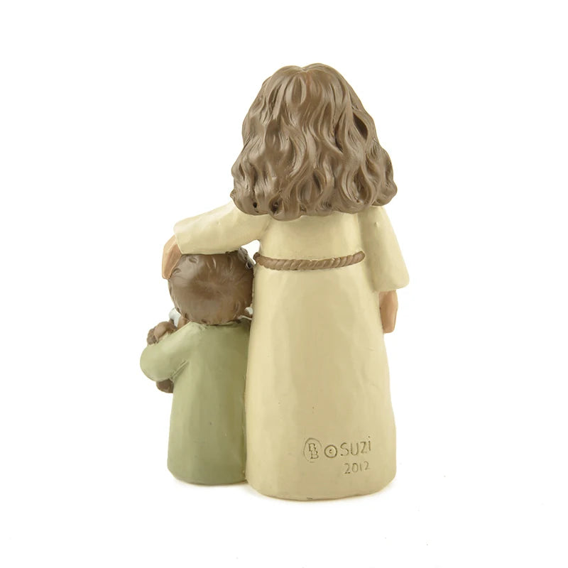 Shepherd’s Blessing Resin Figurine – Christian Housewarming & Church Gift