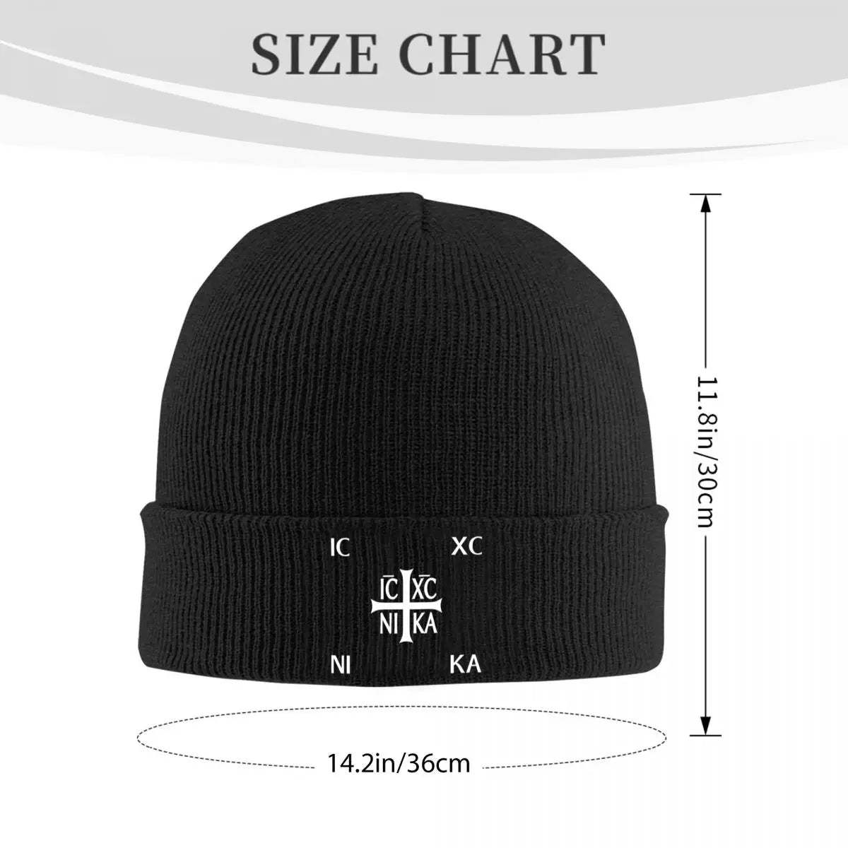 IC XC NI KA Orthodox Cross Beanie – Hip Hop Winter Knit Cap